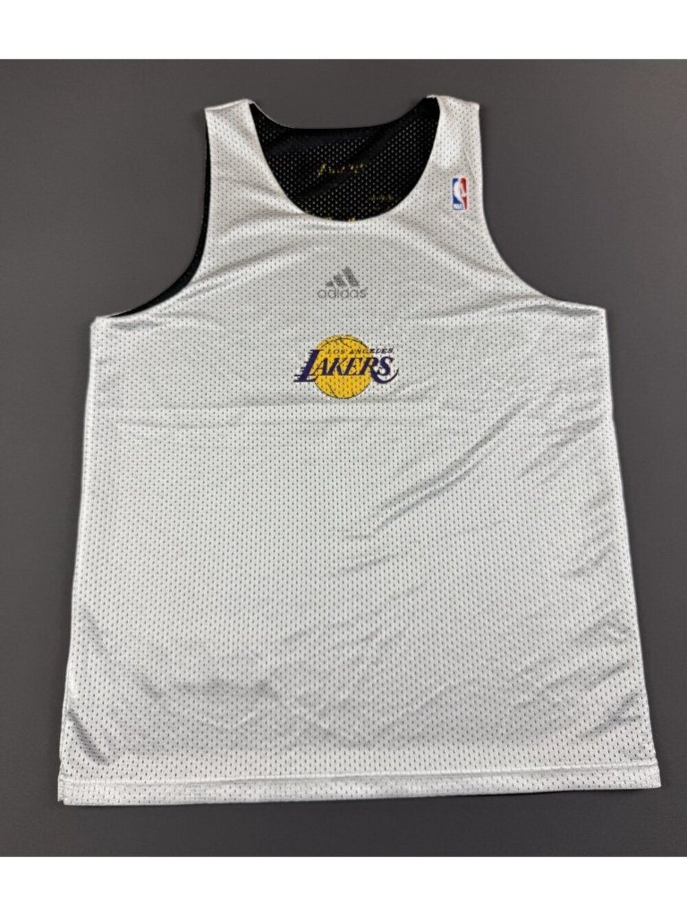 Rare Vintage Y2K Kobe Bryant NBA Los Angeles Lakers Practice Jersey Adidas Fade